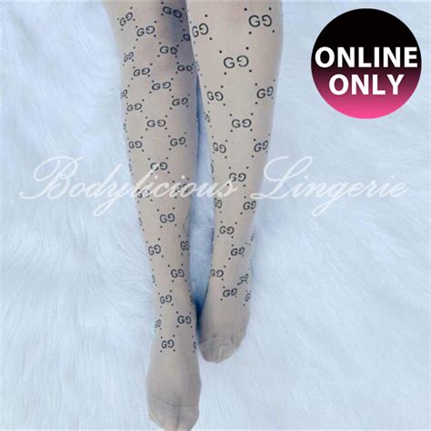 gucci stockings white|gucci stockings for cheap.